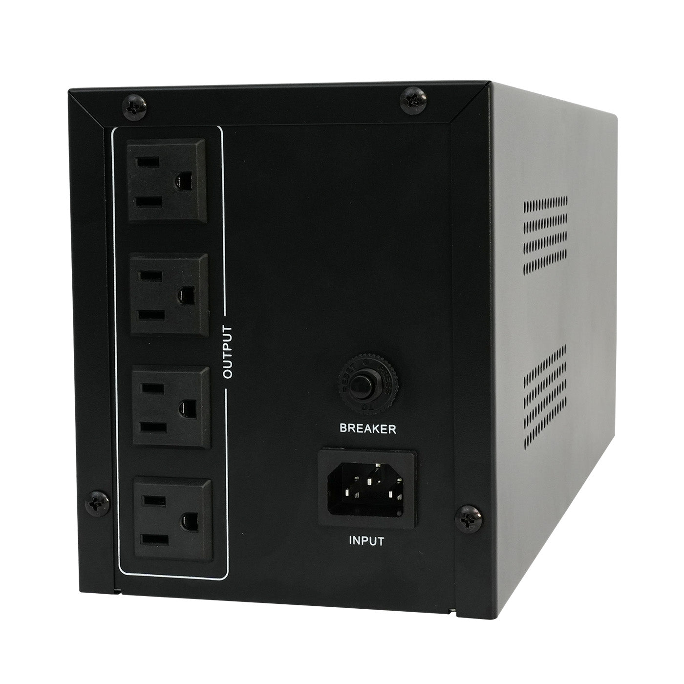 Amstech UPS 1500VA/510W Backup Power, 4 Outlets, with LCD Display, Battery Backup with Surge Protection, Suitable for Home and Office