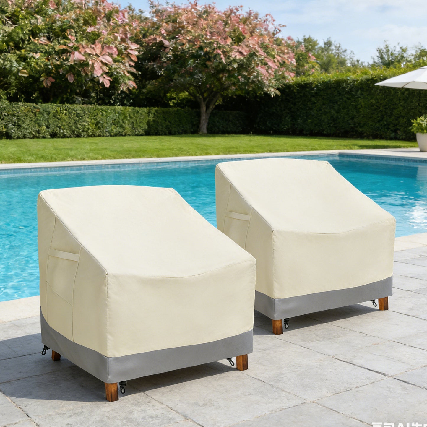 Patio Chair Covers,Outdoor Chair Cover,600D Waterproof/Dustproof Patio Furniture Covers for Outdoor Furniture, 32" L x 37" W x 36"H