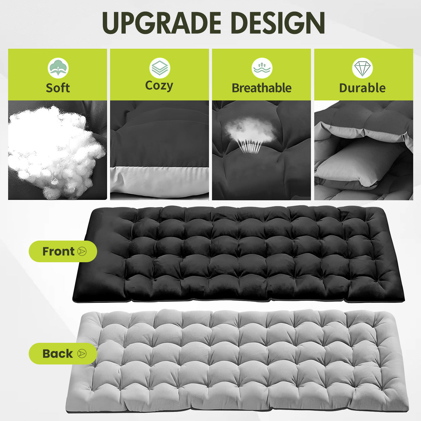 Folding Camping Bed for Adult Adjustable Heavy Duty Outdoor Bed Travel Camp Cots Portable Folding Outdoor Cot