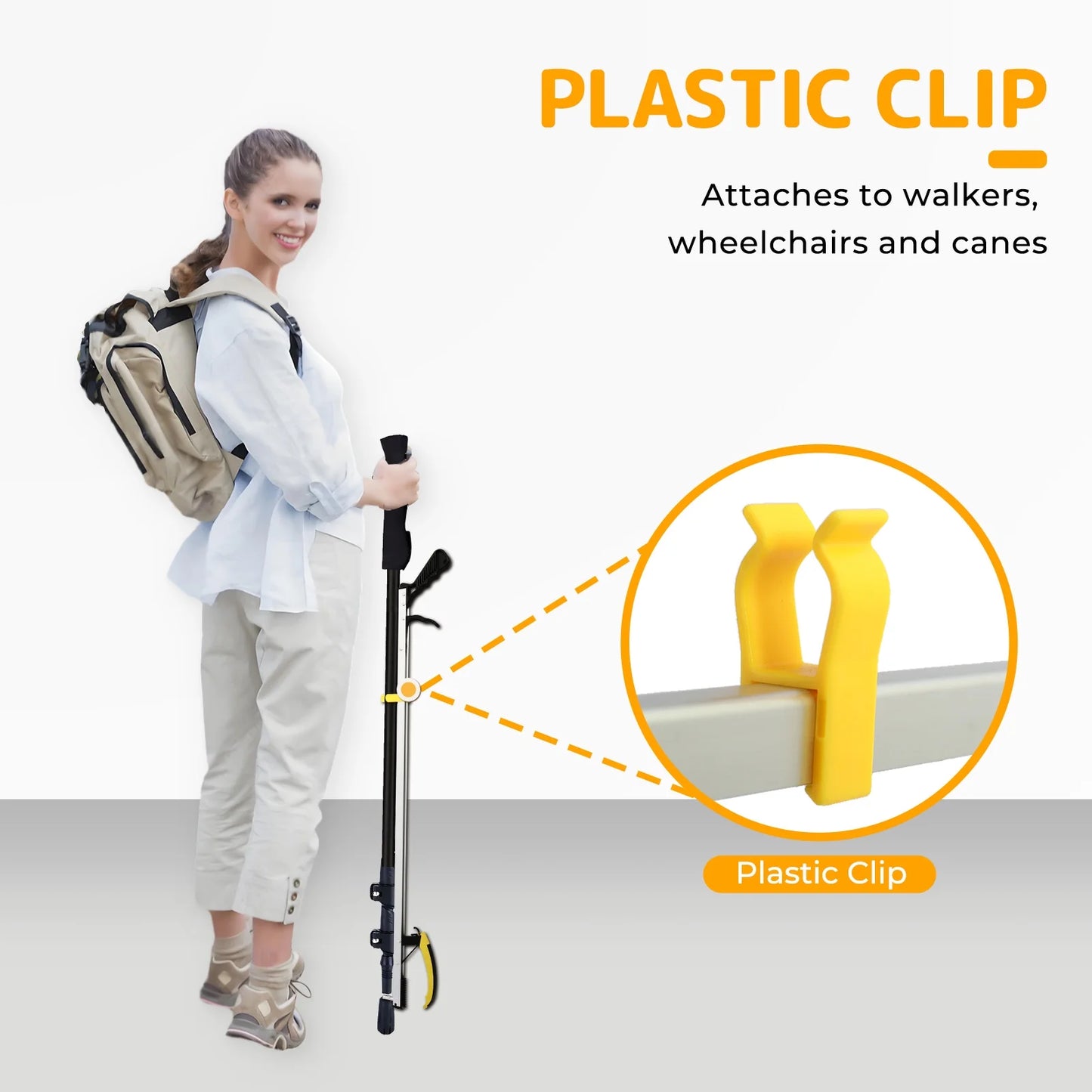 Grabber Reaching Tool Reacher Grabber Tool Lightweight Aluminum with Ergonomic handle trigger