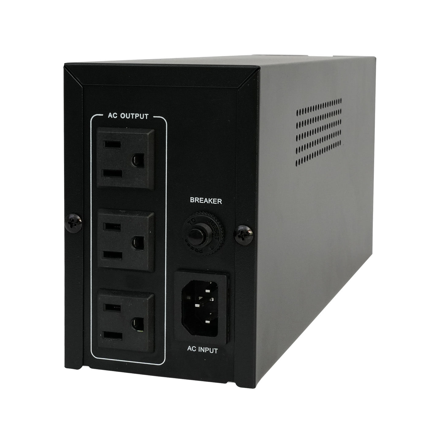 Amstech UPS 600VA/330W Backup Power, 3 Outlets, Battery Backup with Surge Protection, Suitable for Home and Office