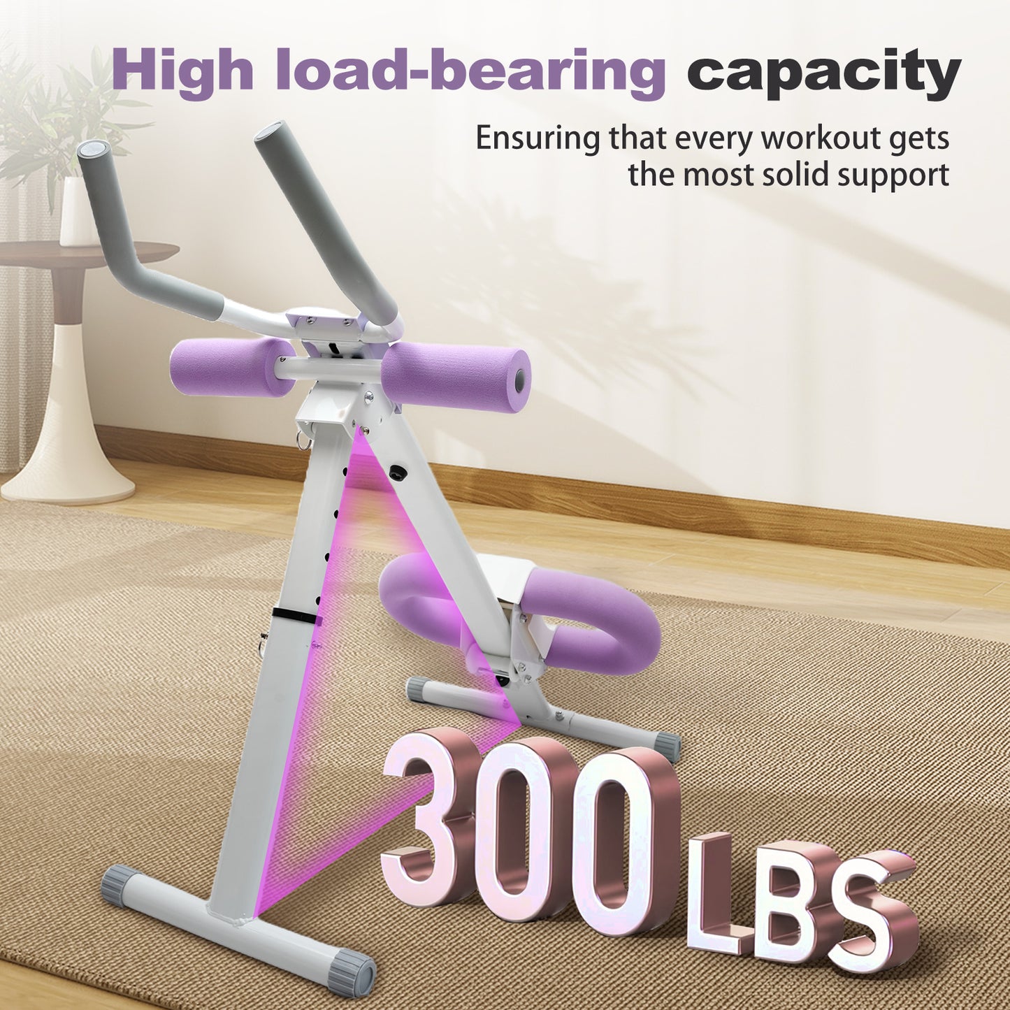 Adjustable Ab Machine, Abdominal Trainers for Full Body Workout