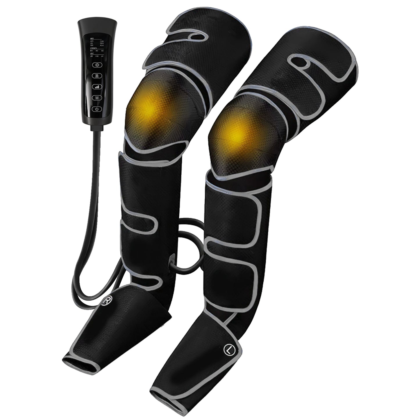CATGOOD Leg Massager for Circulation and Pain Relief, Leg Massager with Heat and Compression, Birthday Gifts for Men Dad Women Mom, Full Leg Massager 2 Heat 3 Modes 3 Intensities
