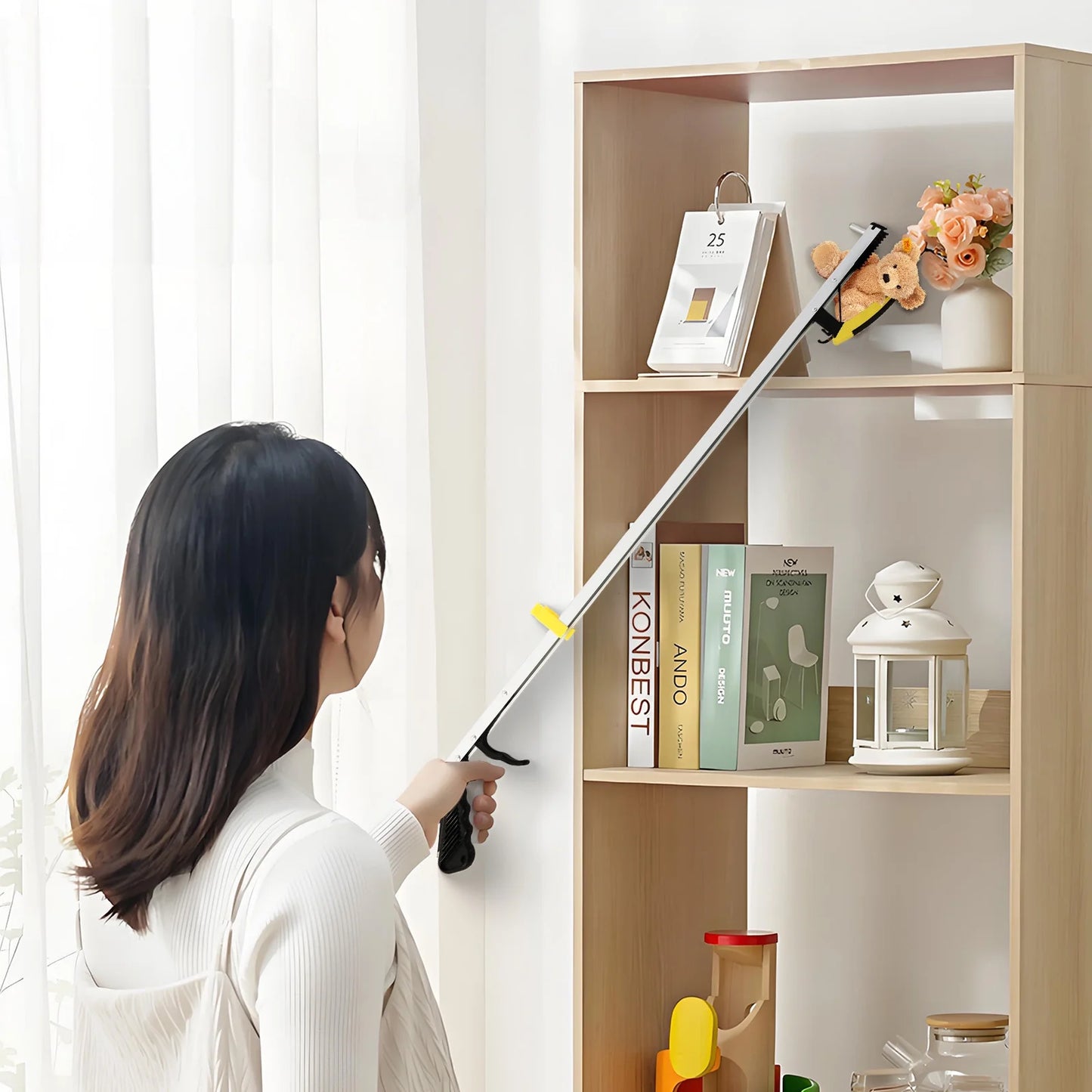 Grabber Reaching Tool Reacher Grabber Tool Lightweight Aluminum with Ergonomic handle trigger