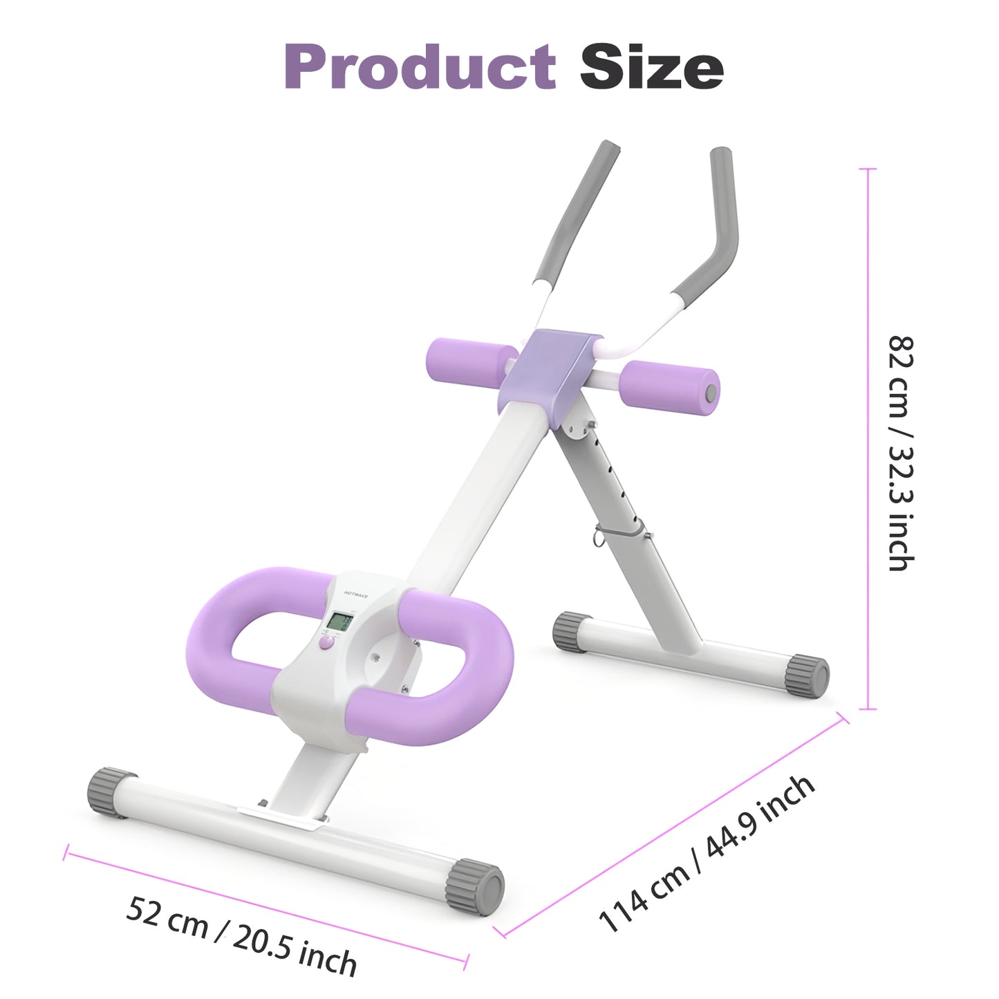 Adjustable Ab Machine, Abdominal Trainers for Full Body Workout