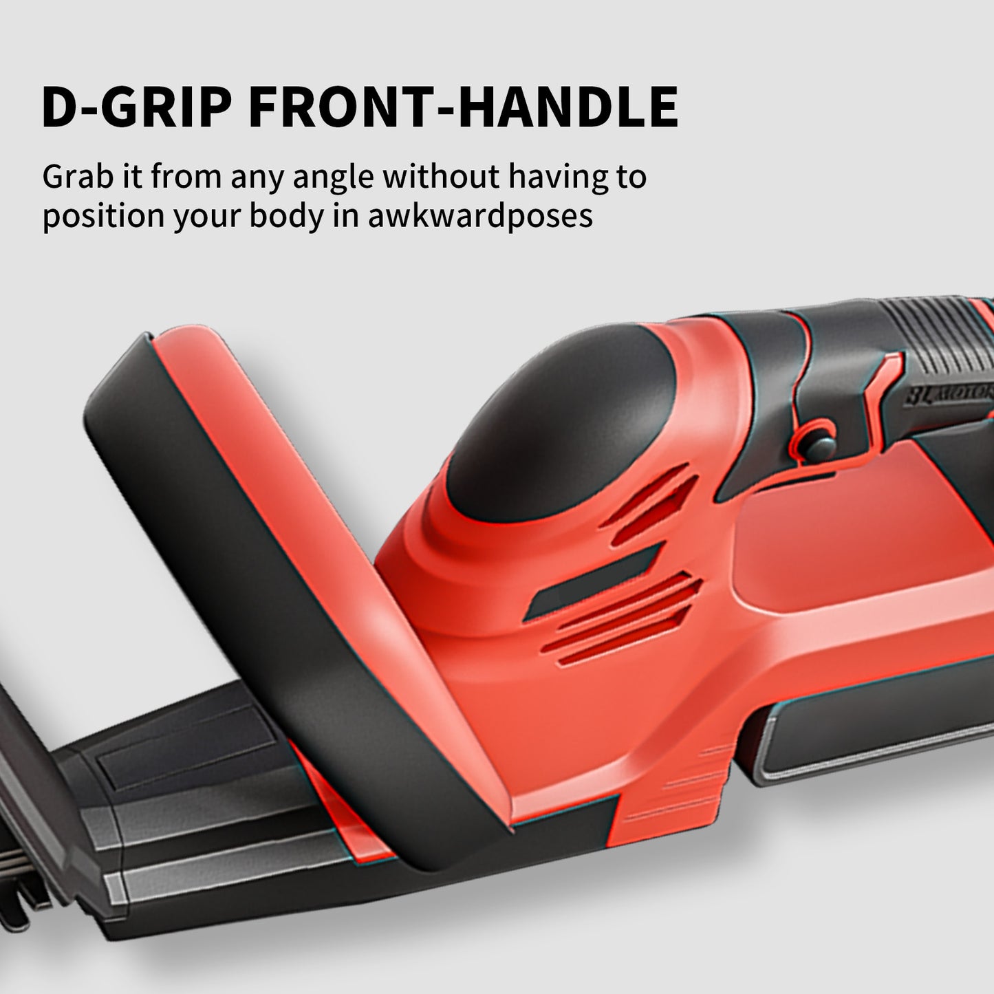 22 inch Cordless Hedge Trimmer, Electric Hedge Trimmer with 3.0Ah Batteries for Cutting Trimming Bushes and Shrubs