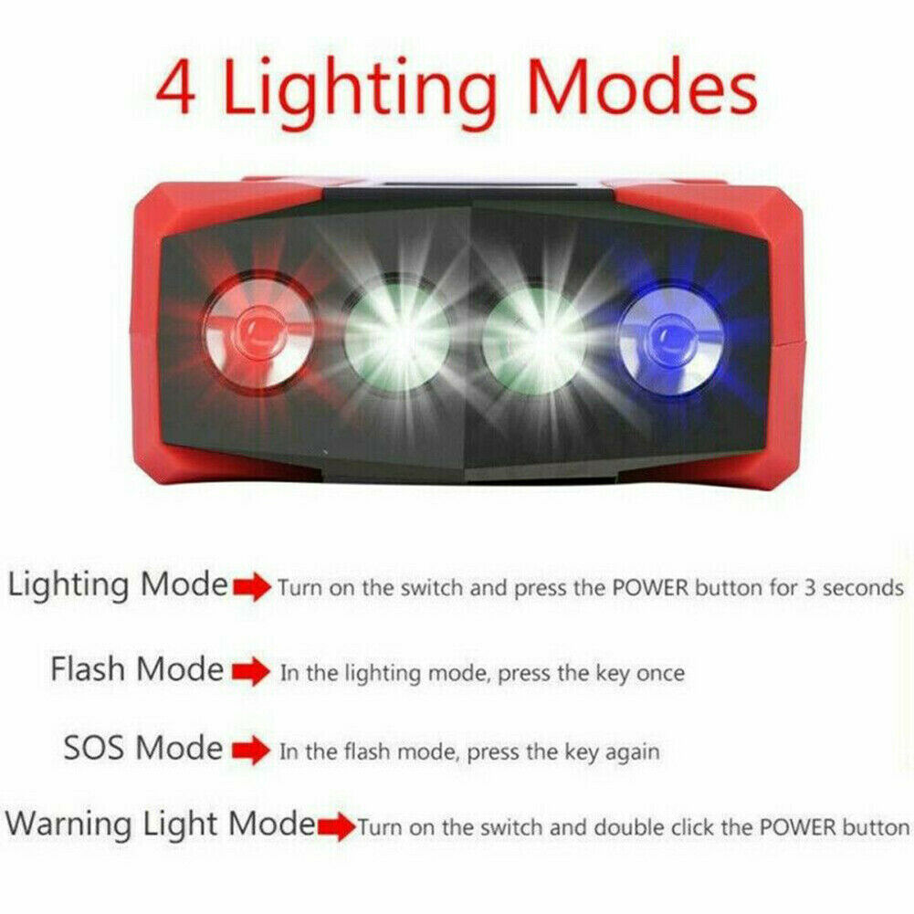 Car Battery Jump Starter Portable, 99800mAh Battery Charger for car, High Power Jumper Cables for Auto, Multi-Function Emergency Jump Box with 4 USB Ports and LED Flashlight