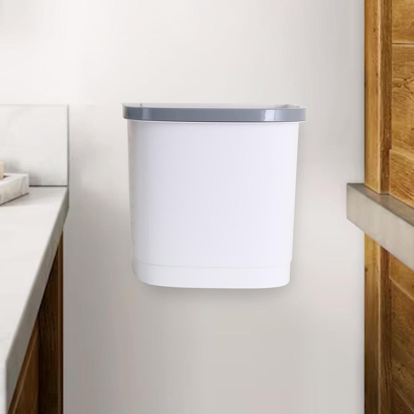 Magichomestore 3 Tier Rolling Laundry Removable Hamper Cart with Wheels, White
