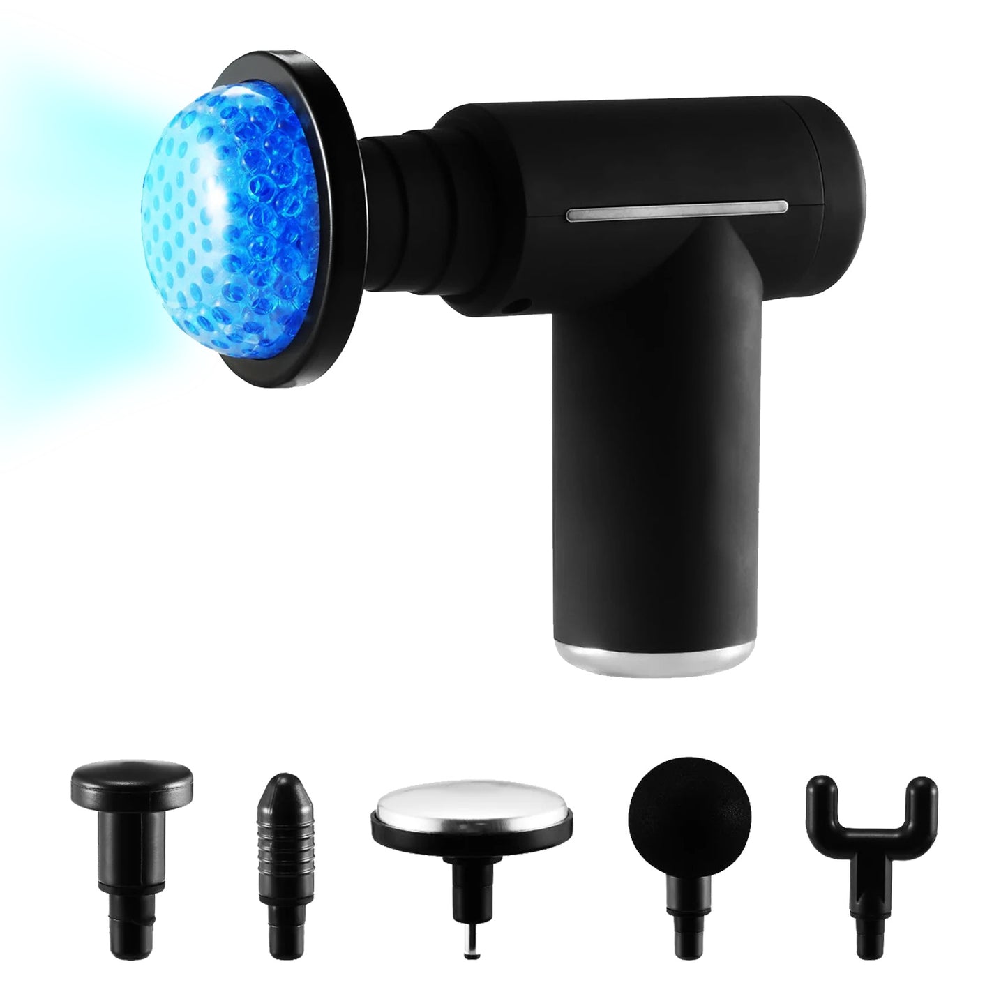 CATGOOD Massage Gun, Hot and Cold Percussion Deep Tissue, Portable Cordless Gun Massager for Muscle, 6 Intensity Levels,Ideal for Gym Office