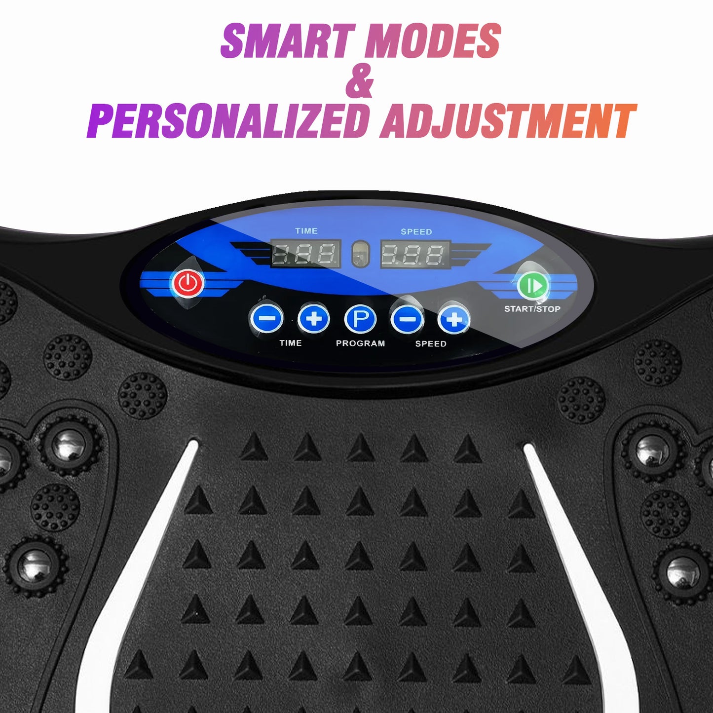 Vibration Plate for Exercise Fitness Platform Exercise Machine Vibrating Lymphatic Drainage Shaking Full Body Shaker Workout Vibrate Stand Shake Board for Weight Loss Fat Burner