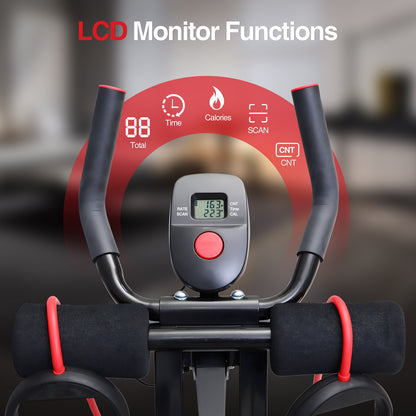 Ab Workout Equipment, Foldable Ab Machine Full Body Workout for Home Gym