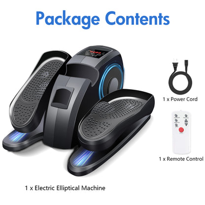 CATGOOD Under Desk Elliptical, Electric Seated Foot & Leg Pedal Exerciser While Sitting for Seniors