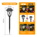 Catgood Solar Lights Outdoor Pathway, 6 Pack Solar Garden Stake Lights for Yard Patio Walkway Planter Pool, LED Waterproof, Cool White