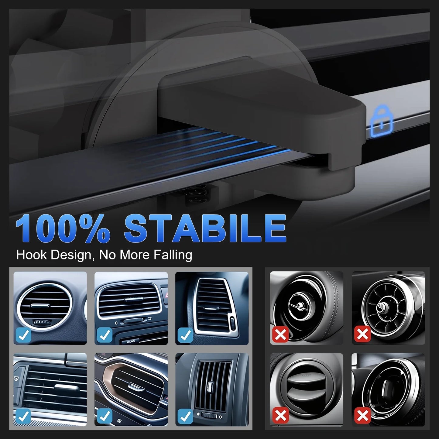 Magnet Wireless Car Charger 15W Phone Holder Car Air Vent Fast Charging Pad For Magsafe iPhone 17 16 15 14 13 12