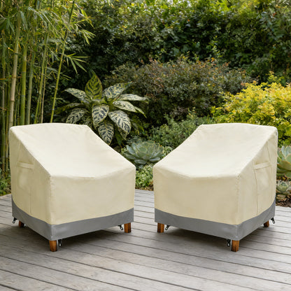 Patio Chair Covers,Outdoor Chair Cover,600D Waterproof/Dustproof Patio Furniture Covers for Outdoor Furniture, 32" L x 37" W x 36"H