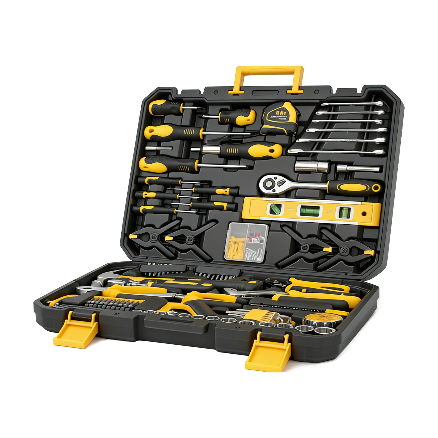 CATGOOD 168 Piece Tool Set, Household Tool Kit, Auto Repair Tool Set General Mechanic Tool Kit and Socket Set with Toolbox Storage Case