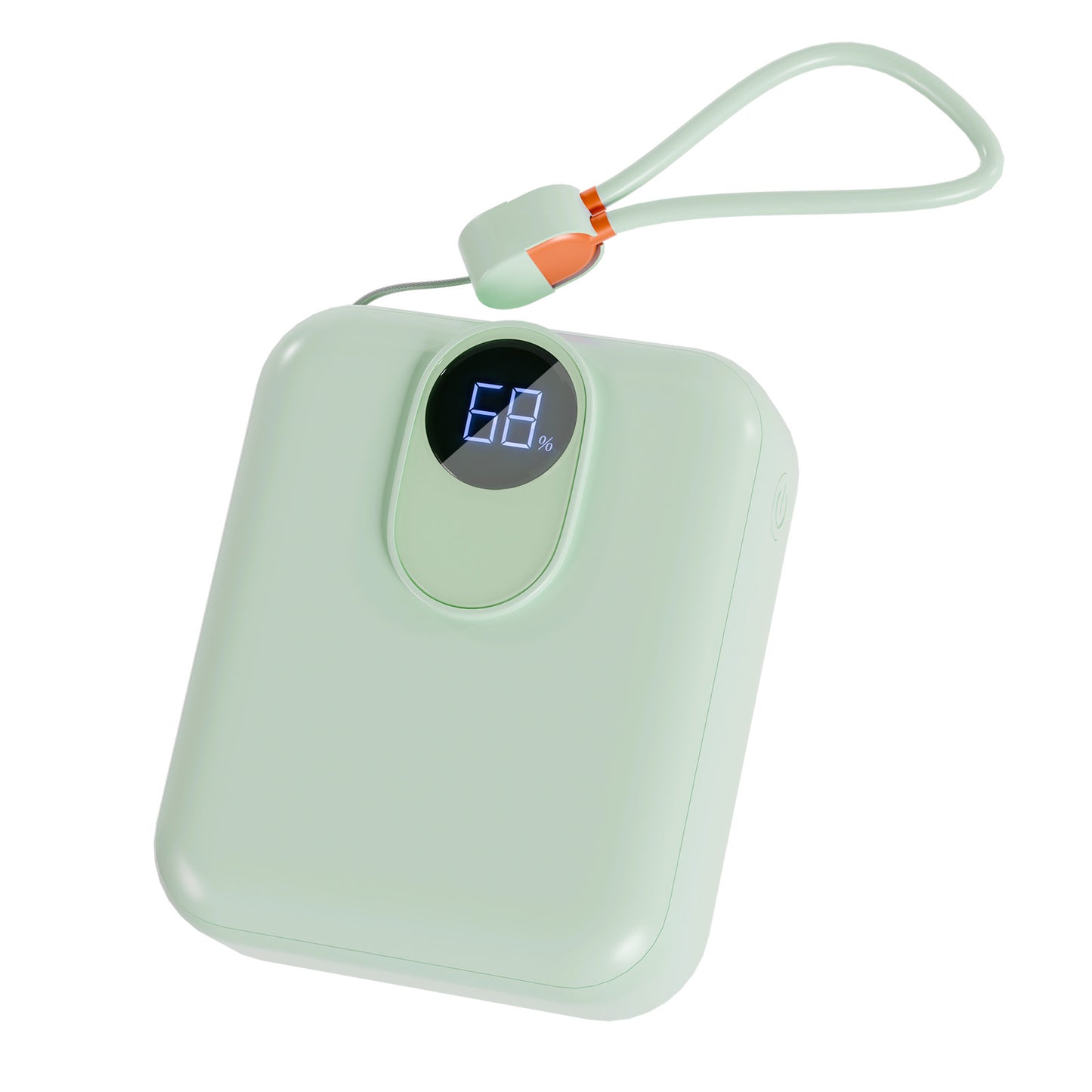 CATGOOD Magnetic Portable Charger, 10,000mAh Wireless Power Bank with USB-C Cable, Magsafe-Compatible Battery Pack for iPhone 17/16/15/14/13/12 Series(Green)
