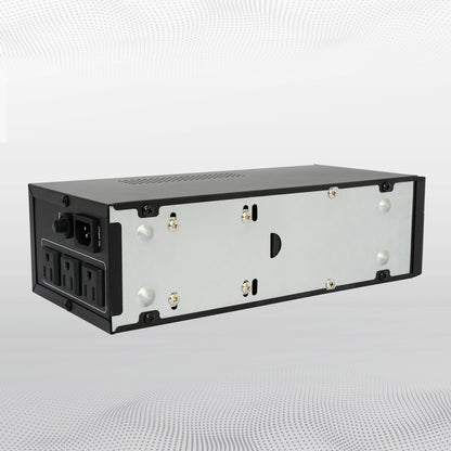 UPS 500VA/300W 120V Backup Power, 3 Outlets, Battery Backup with Surge Protection, Suitable for Home and Office