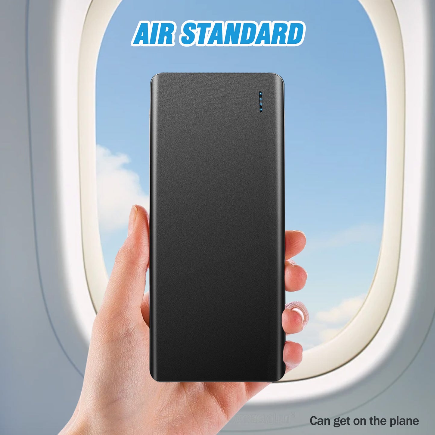 Portable Charger, 10000mAh Power Bank, USB C in&Out Fast Charging Battery Pack, Travel Essential Phone Powerbank Compatible with iPhone 17 16 15 Samsung S22 S21 Google iPad etc