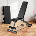 BAOKALER Adjustable Weight Bench, Adjustable Workout Bench with Resistance Bands, Multi-Function Strength Training Bench Press Exercise Equipment for Home Gym