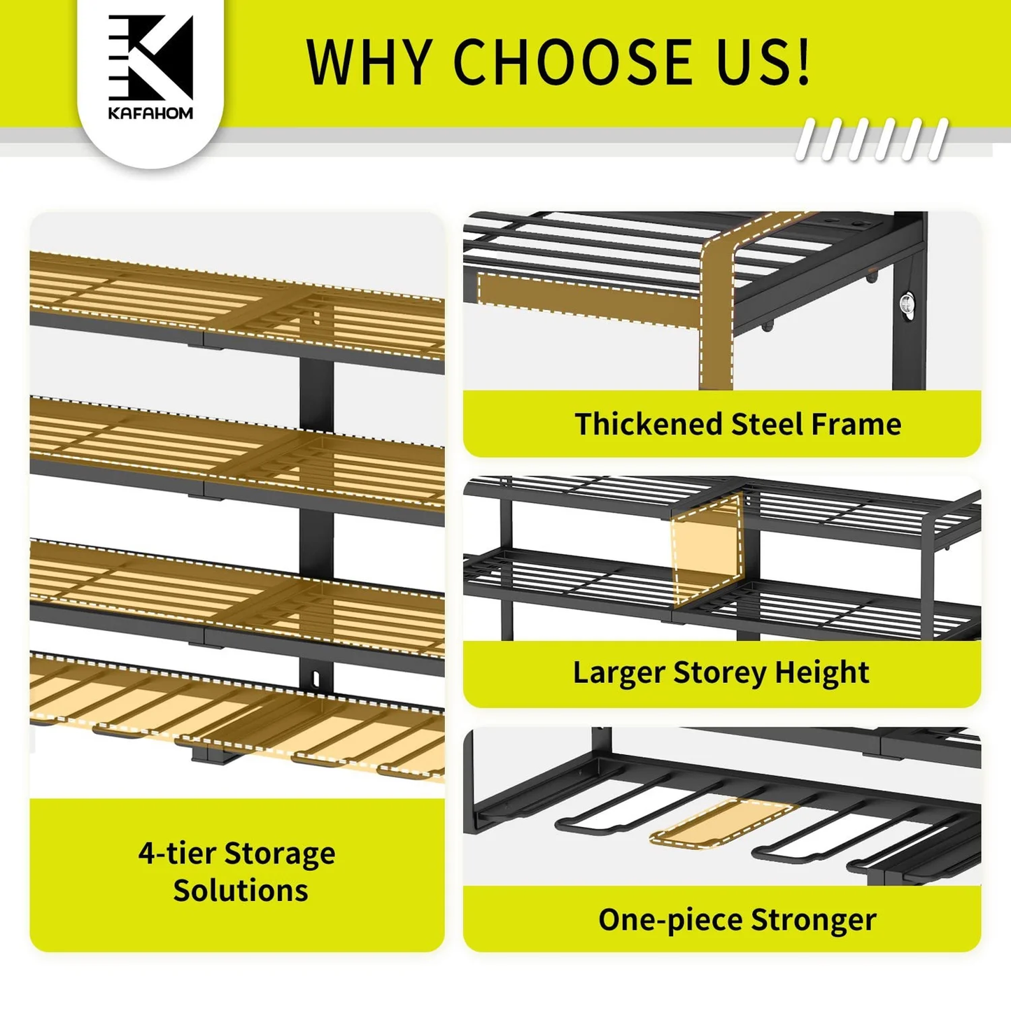 Power Tool Organizer 8 Drill Holder Wall Mount, 4 Layer Storage Rack for Garage storage, Heavy Duty Utility Racks, Tool Battery Shelf with Screwdriver Holder/Plier Holder/Hammer Holder