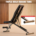 Weight Bench, Foldable 8-in-1 Workout Bench for Full Body Exercise, 1000lb Max Load, Adjustable Fitness Bench for Home Gym Strength Training