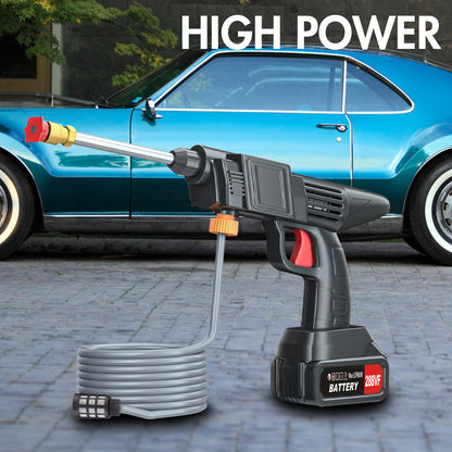 288VF Cordless Pressure Washer with 2 Batteries and Charger, Portable Electric Power Washer, Water Pressure Machine Spray Gun for Home
