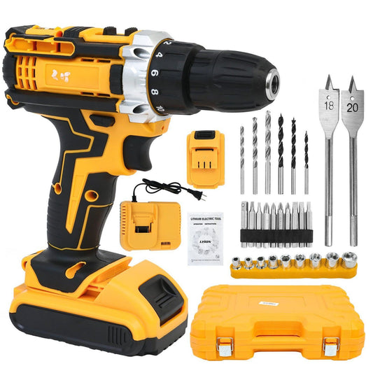 CATGOOD Cordless Drill, Power Drill Set with Battery