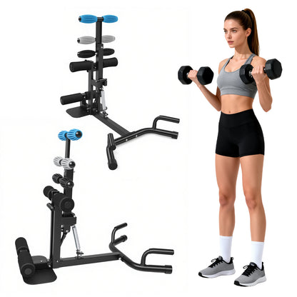 CATGOOD Deep Squat Machine for Women, Adjustable Glutes Trainer Machine, Core & Leg Exercise, Push Up Workout Equipment at Home Gym