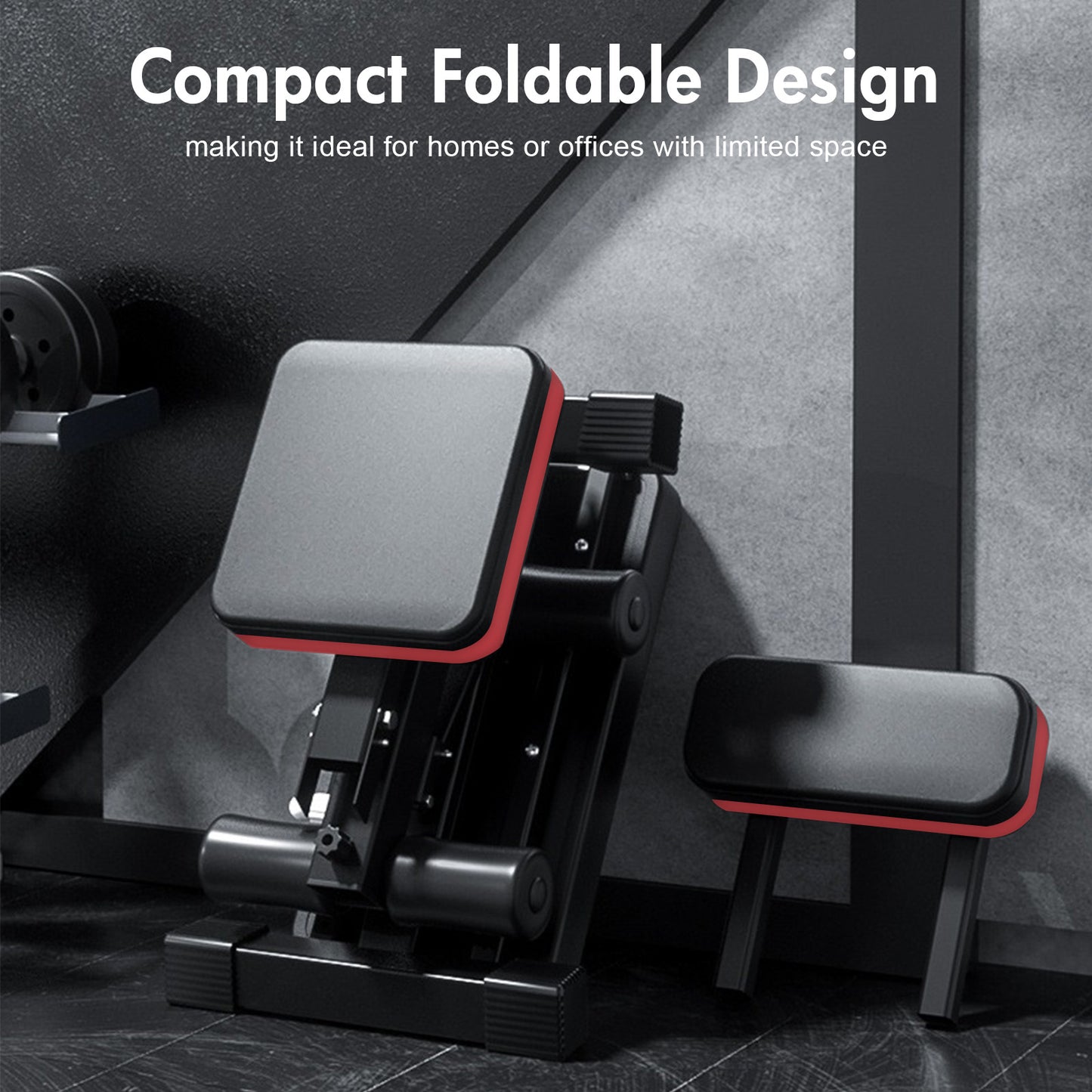 Weight Bench with Extended Headrest and Leg Extension, 7 Levels Adjustable and Foldable Workout Bench, 770 lbs, Incline & Decline Models Dumbbell Bench for Body Strength Training