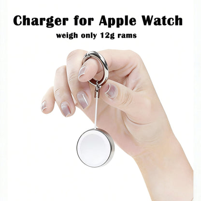2026 Upgraded for Apple Watch Charger, Wireless Charger Compatible with iWatch Series Ultra SE 11 10 9 8 7 6 5 4, Fast Charging Portable Charger, for Travel Home Office, White(2 Pack)