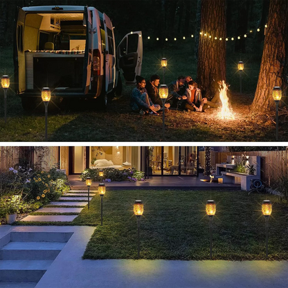 CATGOOD Solar Yellow 3.7 V LED Landscape and Walkway Light, 12 Piece