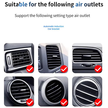 Wireless Car Charger,15W Fast Phone Wireless Charger for Car Auto Clamping,Wireless Car Charger Mounts for iPhone 17 16 15 14 13 12 11 Pro Max Xs,Support Smart Phone