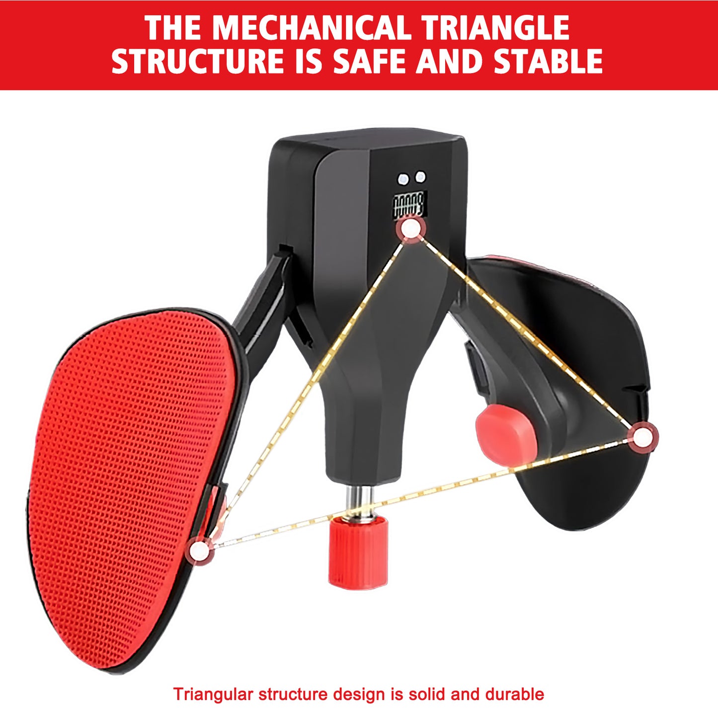 Thigh Master, Adjustable Resistance, 25-110LBS and Inner Thigh Strength Exercise Equipment Hip Shaper Trainer Machine for Men & Women
