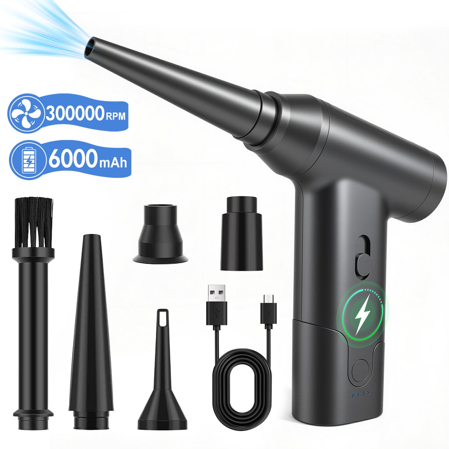 Compressed-Air-Duster,-300000RPM-Super-Power-Electric-Air-Duster,-Stepless-Speed-Air-Blower-for-Keyboard,-PC,-Car-and-Home-Cleaning