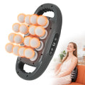 CATGOOD 16 Head Massage Gun Set, 2000mAh Electric Massage Tools, Electric Muscle Massager with with 9 Modes 9 Intensities for Deep Tissue, Back, Shoulders, Legs, Gray