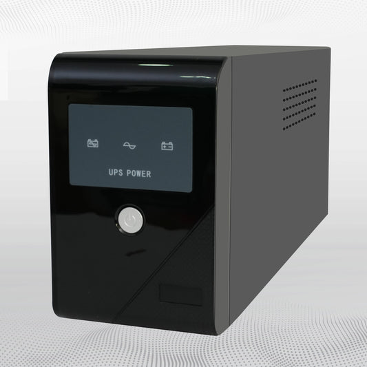 CATGOOD UPS 850VA/510W Backup Power, 3 Outlets, Battery Backup with Surge Protection, Suitable for Home and Office