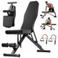 Weight Bench, Foldable 8-in-1 Workout Bench for Full Body Exercise, 1000lb Max Load, Adjustable Fitness Bench for Home Gym Strength Training