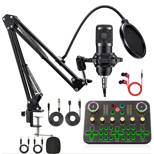 Podcast Equipment Bundle, K600 Changer with Podcast Equipment Bundle, Studio Equipment for Recording Podcasts and Live Streaming