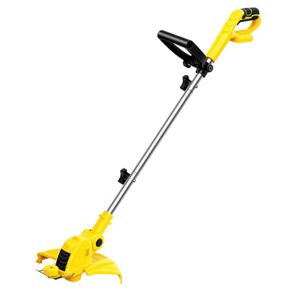 CATGOOD Cordless String Trimmer, 3AH Battery Powered Weed Trimmer with Fast Charger, Yellow