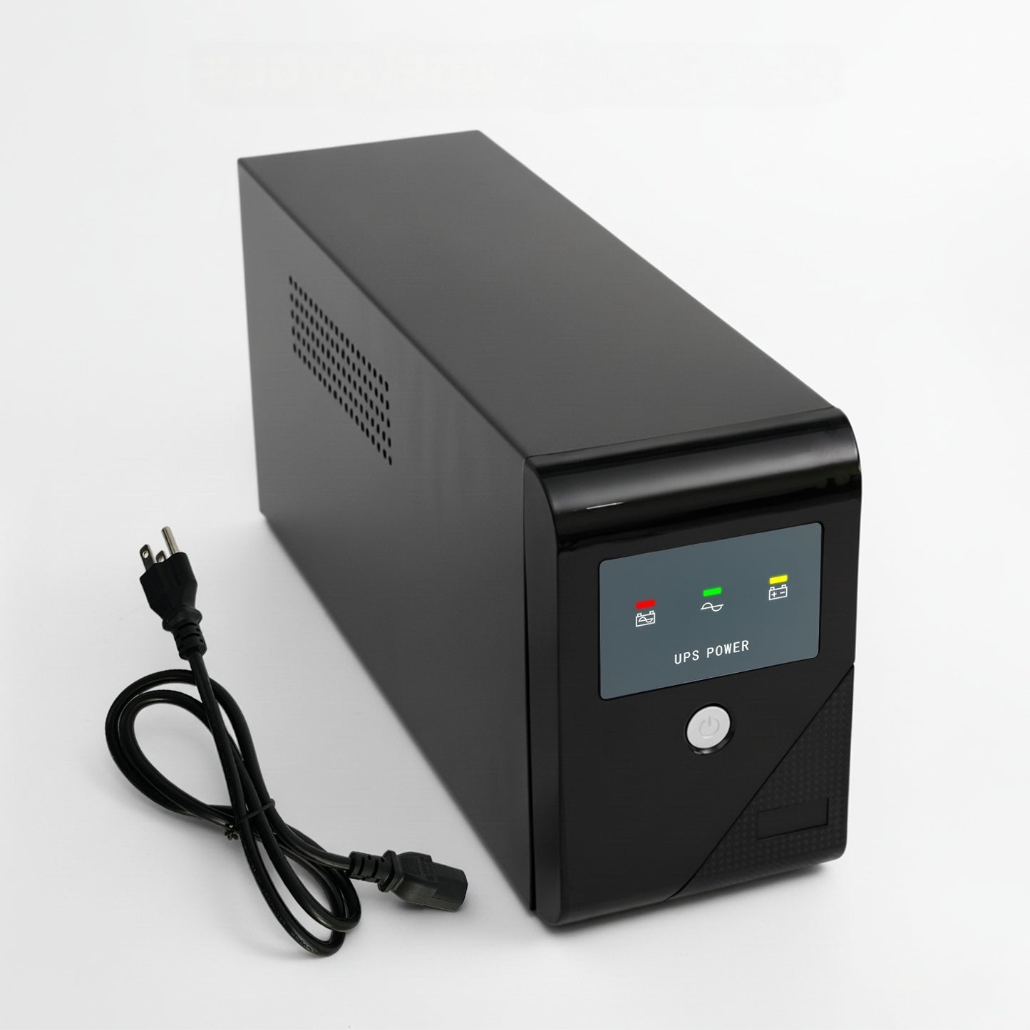 CATGOOD UPS 850VA/510W Backup Power, 3 Outlets, Battery Backup with Surge Protection, Suitable for Home and Office