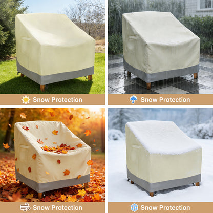 Patio Chair Covers,Outdoor Chair Cover,600D Waterproof/Dustproof Patio Furniture Covers for Outdoor Furniture, 32" L x 37" W x 36"H