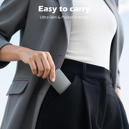 Magnetic Wireless Power Bank,5000mAh Ultra-Slim Portable Charger with 20W PD Fast Charging,USB-C Phone Battery pack Compatible with iPhone 17/17e/16/15/14/13/12 Pro Max & Android-Black