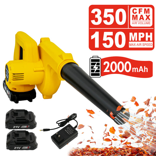CATGOOD Cordless Leaf Blower for Makita 20V Max Battery, Handle Electric Blower and Vacuum Cleaner with 2 Battery