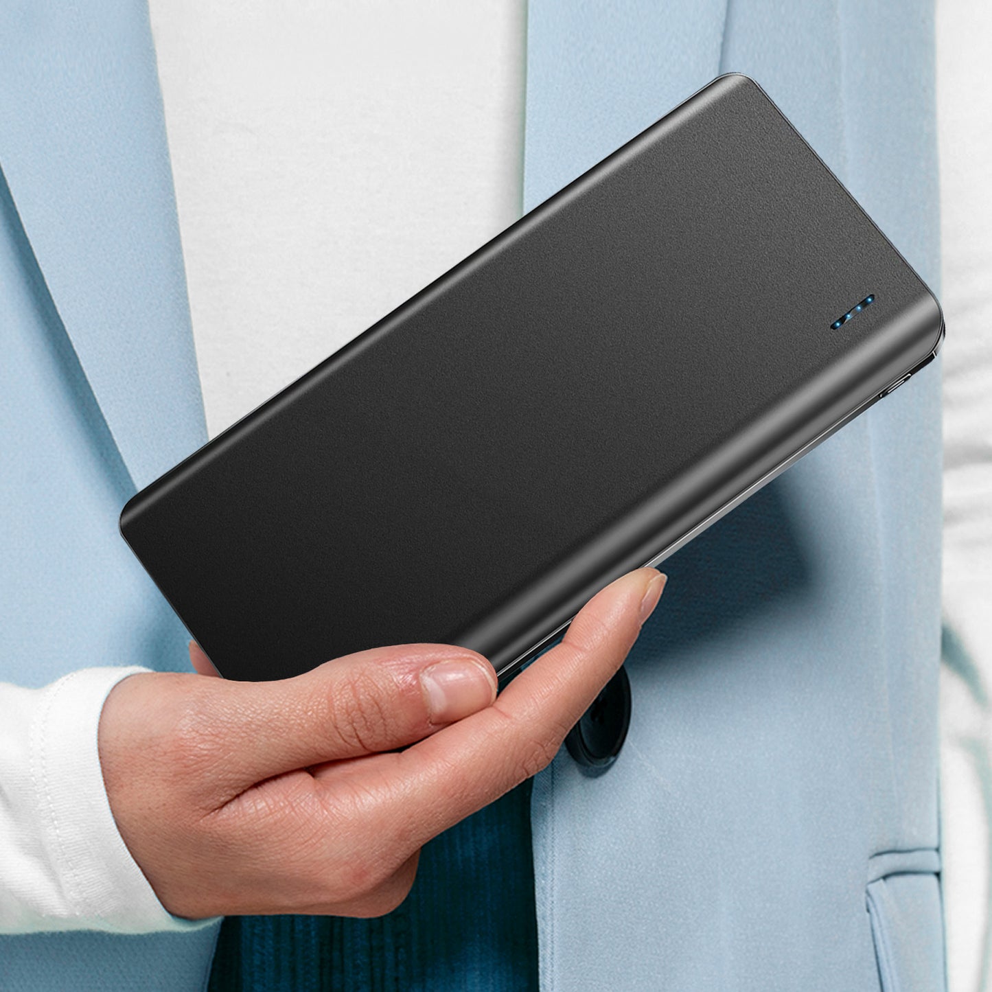 Portable Charger, 10000mAh Power Bank, USB C in&Out Fast Charging Battery Pack, Travel Essential Phone Powerbank Compatible with iPhone 17 16 15 Samsung S22 S21 Google iPad etc