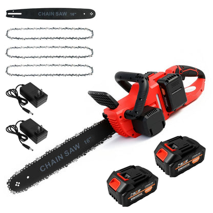 CATGOOD 16" Cordless Chainsaw, 42V Battery Powered Brushless Chainsaw Kit for Tree Trimming, 1350W