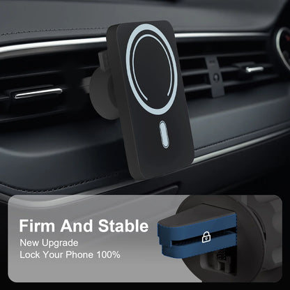 Magnet Wireless Car Charger 15W Phone Holder Car Air Vent Fast Charging Pad For Magsafe iPhone 17 16 15 14 13 12
