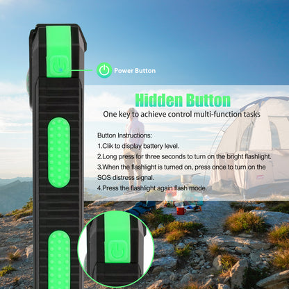 CATGOOD 10000mAh Portable Solar Charger for iphone and Android Power Bank with Dual 5V USB Ports for Outdoor Camping Hiking(Green)