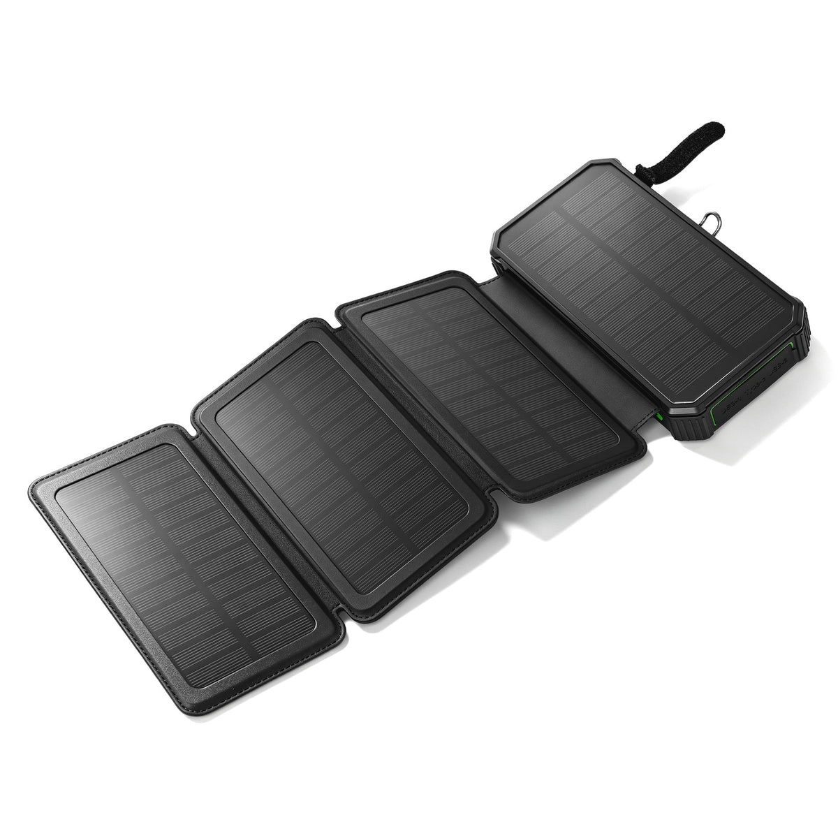 Solar Power Bank 46800mAh, PD15W Fast Charging Solar Charger with 4 Built-in Cables & Wireless Charging, Portable Solar Charger for Cell Phone, Solar Battery Pack for Camping (Green)