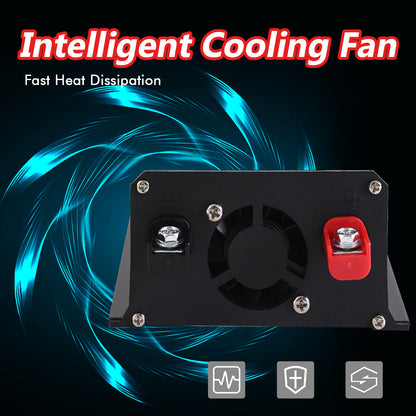 12V 800-Watt Continuous 3000-Watt Surge Power Inverter for Car